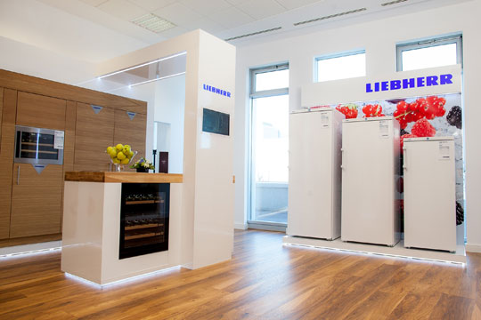 Liebherr showroom ansamblu