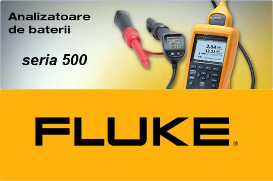 FLUKE Analizatoare de baterii seria 500