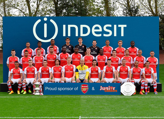 Parteneriat Indesit - Arsenal Football Club