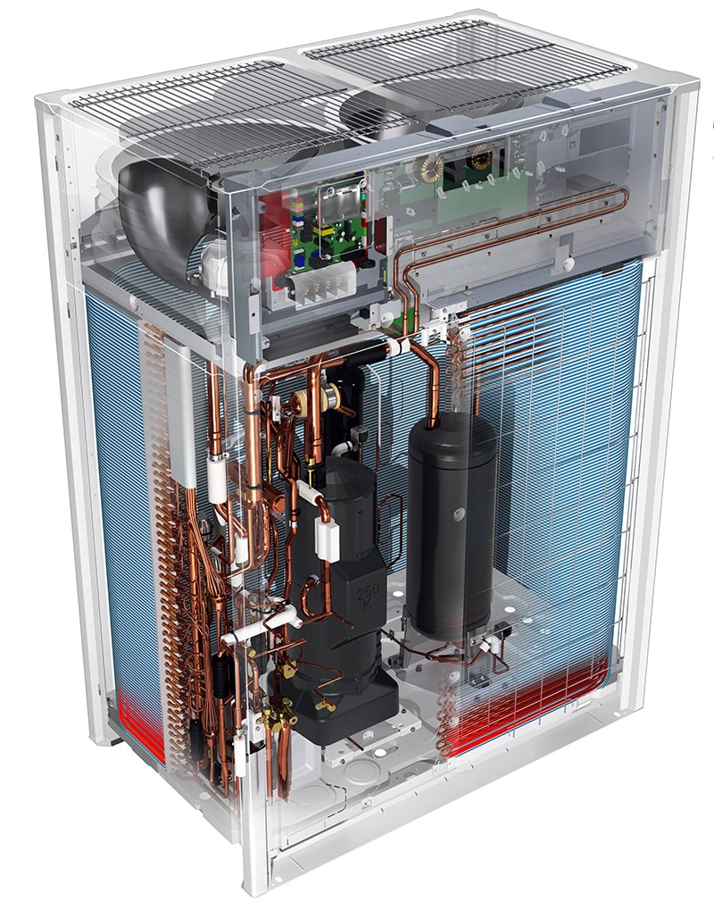 Daikin-VRV-IV-C+-series_Cutopen-left_Illustration