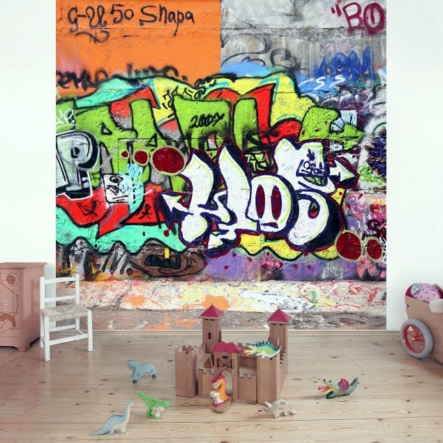 Fototapet-vlies-Graffiti-colorat-arbex-art-decor-min