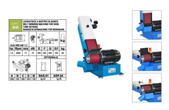 Masina de slefuit metale industriala ART. 22