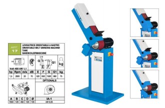 Masina de slefuit metale industriala ART. 17