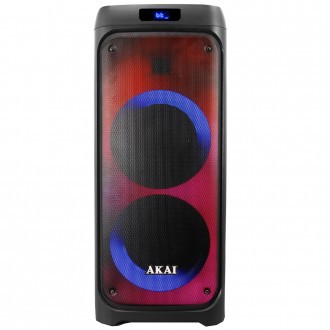 Boxa portabila AKAI PARTY SPEAKER 260, Bluetooth 5.0, 50W, Negru