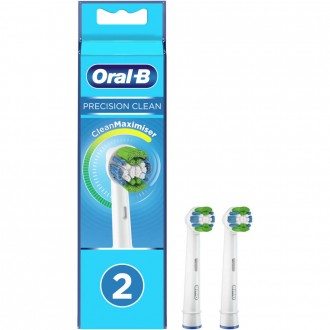 Rezerve periuta de dinti electrica Oral-B Precision Clean, Tehnologie CleanMaximiser, 2 buc