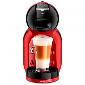 Espressor cu capsule Krups Nescafe® Dolce Gusto® Mini Me KP120H31, 1500 W, 0.8 L, 15 bar, Rosu