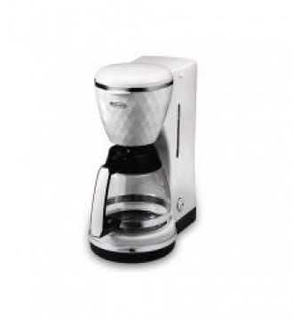 Aparat de cafea cu filtru DeLonghi ICMJ 210.WH Brillante