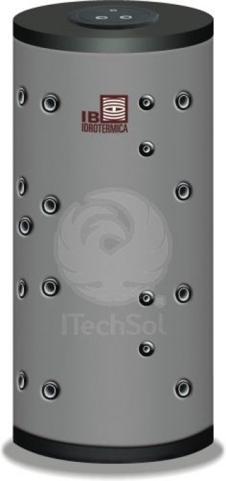 Boiler combinat cu stratificare 2000 litri cu o serpentina secundara, pentru producere apa calda igienica (SIRIO S-2000 OVAL)