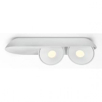 Spot cu led AKIVA 20W, 2540 lm, CRI>90, 3000K, optica 24 grade, L=302mm, l=102mm, h=39mm, IP20, alb