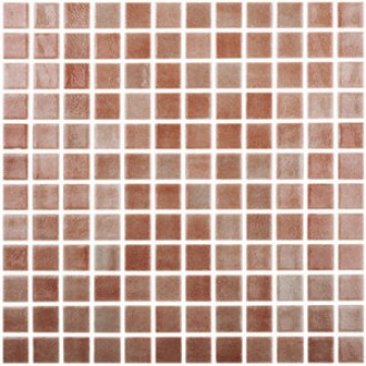 Mozaic maro Niebla Marron 25x25 mm