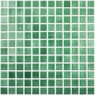 Mozaic Niebla Verde 25x25 mm