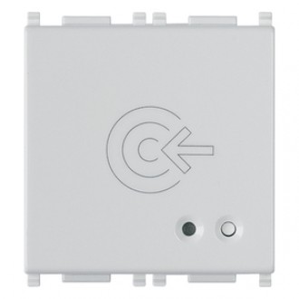 Releu control-acces NFC/RFID conectat 2 Module Vimar Plana silver