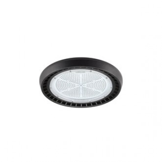 Proiector industrial High-bay HERMES LED 150W, 21400lm, 4000K, D=339mm h=52mm, optica 90 grade, IP65, IK08, antracit