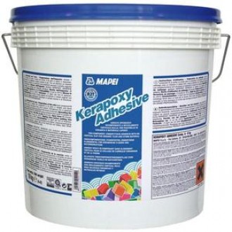 Adeziv epoxidic bicomponent placi ceramice si piatra naturala Mapei 10kg/set Kerapoxy Adhesive gri