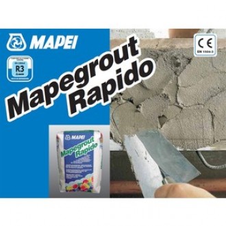 Mortar cu priza si intarire rapida pentru reparare beton Mapei 25kg/sac Mapegrout Fast Set (Rapido)