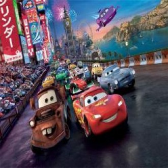 Fototapet 1.04x70.5 m vlies DISNEY Cars 4-013 VE-M