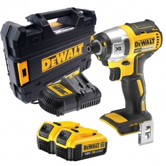 Masina de insurubat cu impact, cu acumulator de 18v - motor fara perii | DeWALT