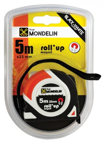 RULETA BIMATERIAL 5MX25MM MONDELIN, CARLIG MAGNETIC D8735 | Mondelin