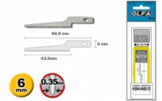 Lame tip KB4-NS/3 - set 3 bucati