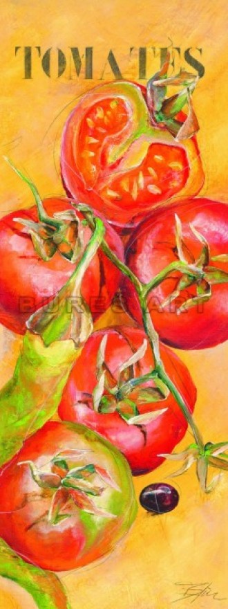 Tablou decorativ ''Tomate'', inramat