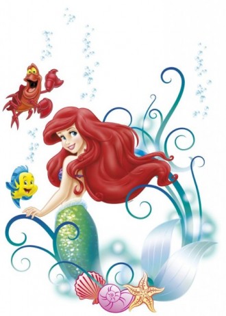 Sticker de copii - Arielle -colectia Disney