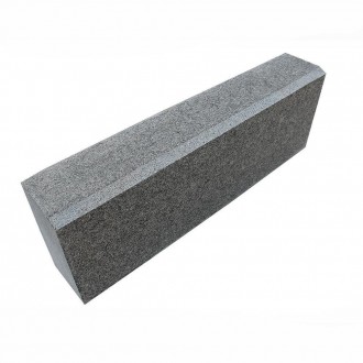 Bordura Granit Gri Antracit 10 x 15 x 50 cm  (Bizot 2cm 1L)